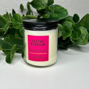 Bath &‎ Body Works White Barn NWT Cactus Blossom Scented Candle 7 oz